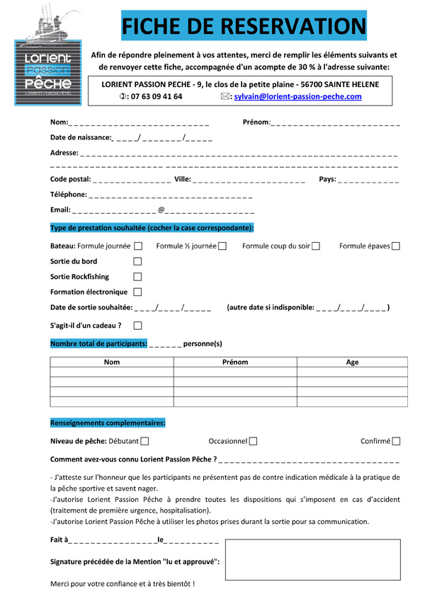 Fiche De Réservation Type | Exemple Fiche De Réservation Salle – VOBPV
